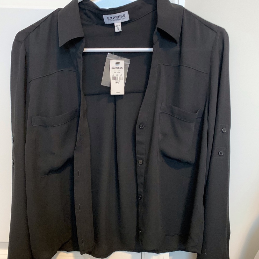 Gray Express Blouse